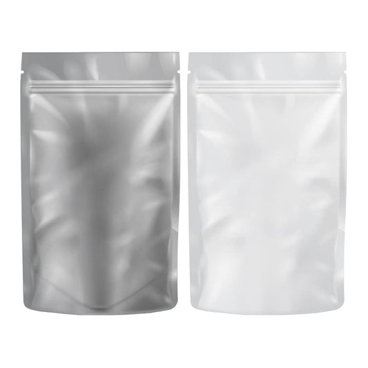 Loud Lock 1/4 Ounce Mylar Smell Proof Vacuum Seal Bags - 1,000 Count - Discreet Smoker