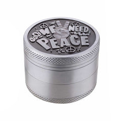 VINTAGE ALUMINUM EMBOSSED HERB GRINDER - Discreet Smoker