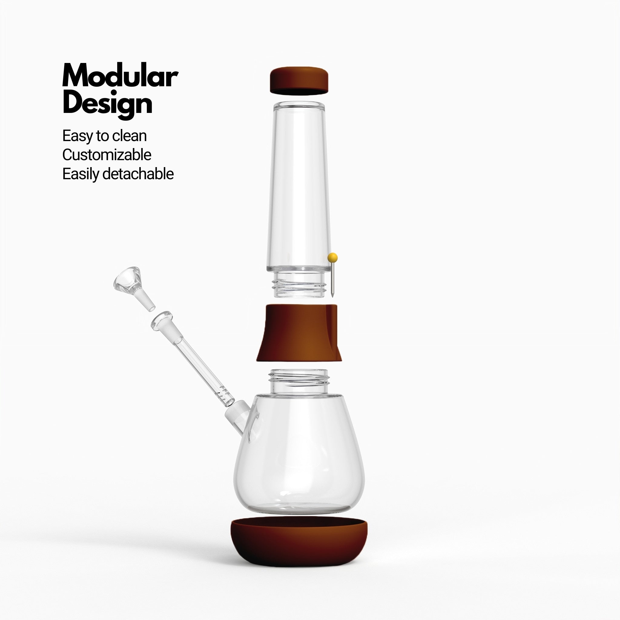 The Bong - Leather - Discreet Smoker