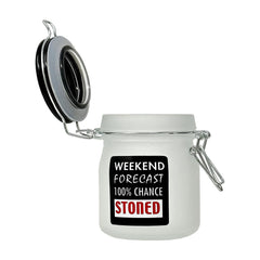 WEEKEND FORECAST STORAGE JAR - Discreet Smoker