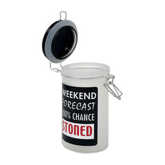 WEEKEND FORECAST STORAGE JAR - Discreet Smoker