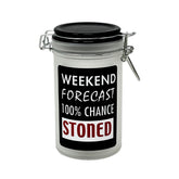 WEEKEND FORECAST STORAGE JAR - Discreet Smoker