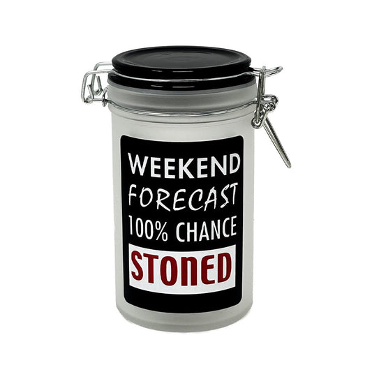 WEEKEND FORECAST STORAGE JAR - Discreet Smoker