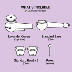 The Pipe - Lavender - Discreet Smoker