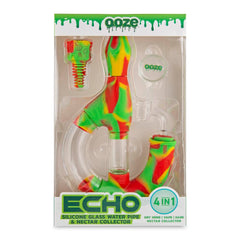 Ooze Echo Silicone Water Pipe - Discreet Smoker