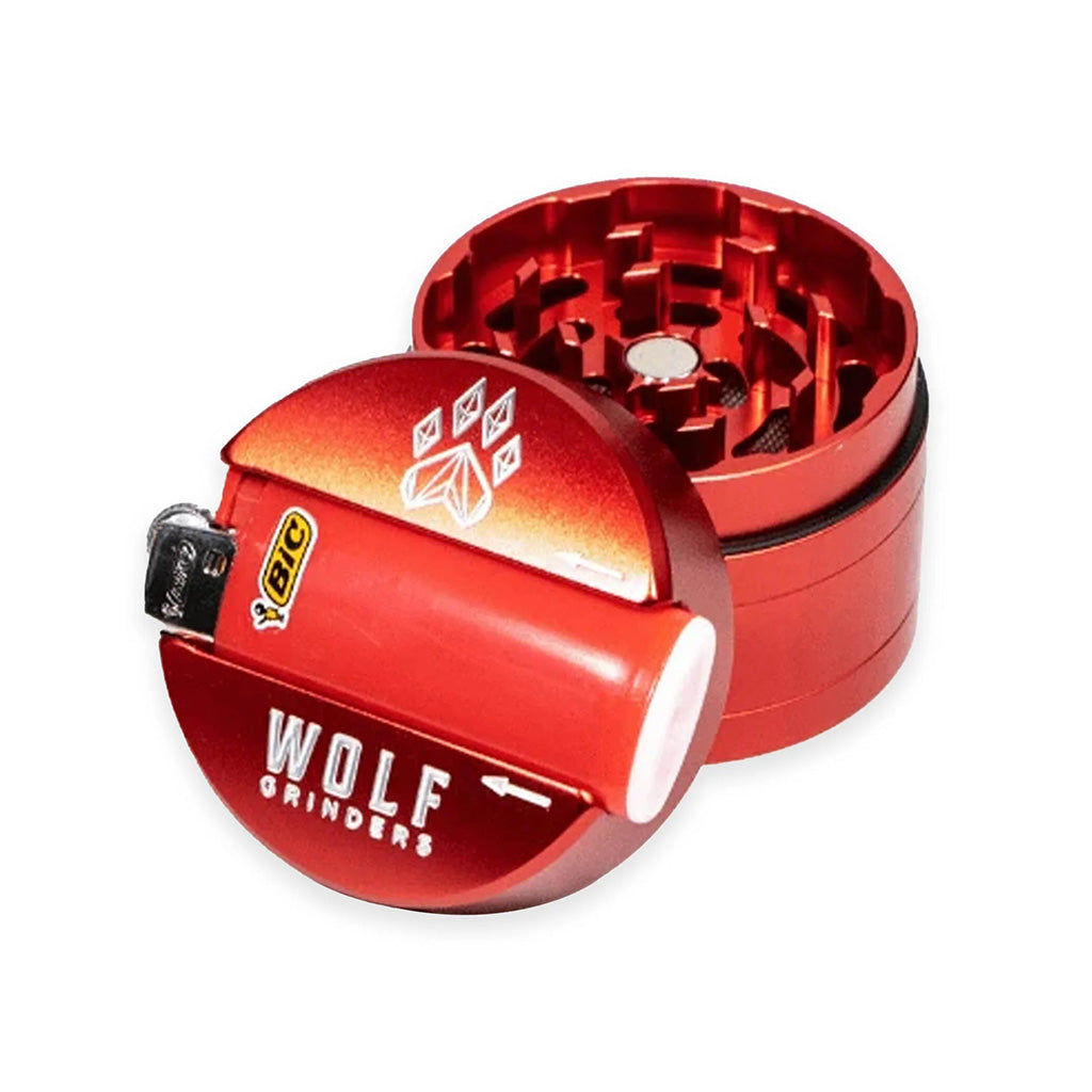 Wolf Grinders 4Piece Maxi - Discreet Smoker