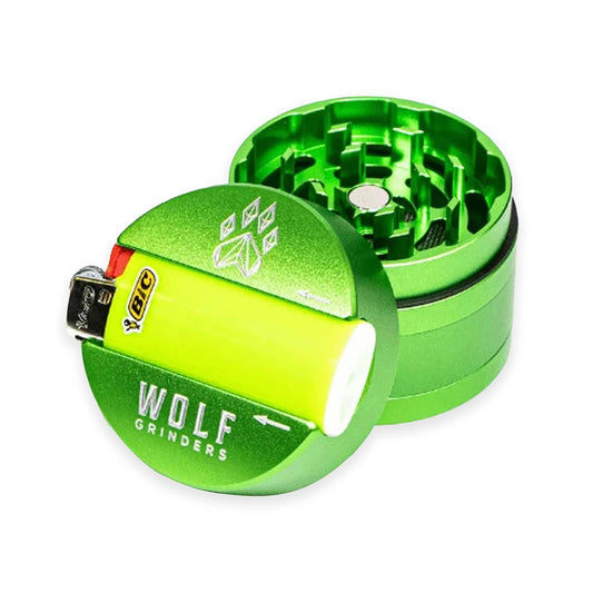 Wolf Grinders 4Piece Maxi - Discreet Smoker