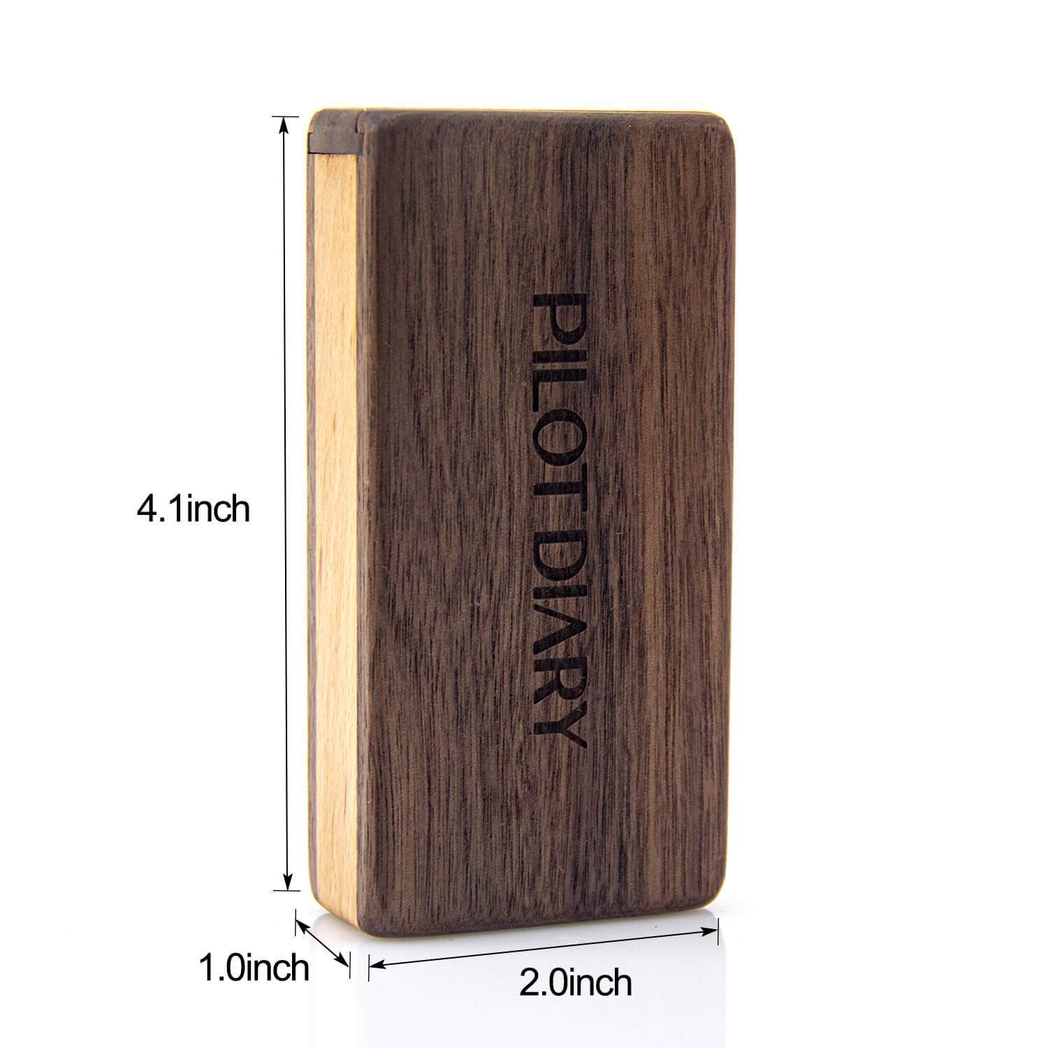 Wooden Magnetic Dugout - Discreet Smoker