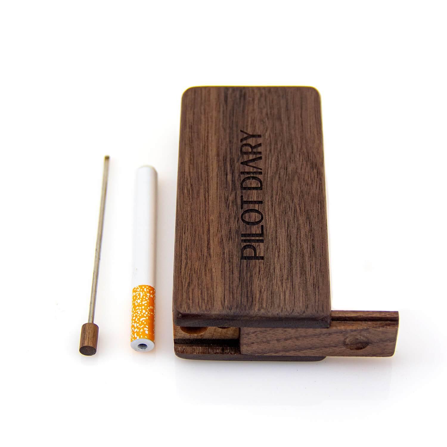 Wooden Magnetic Dugout - Discreet Smoker
