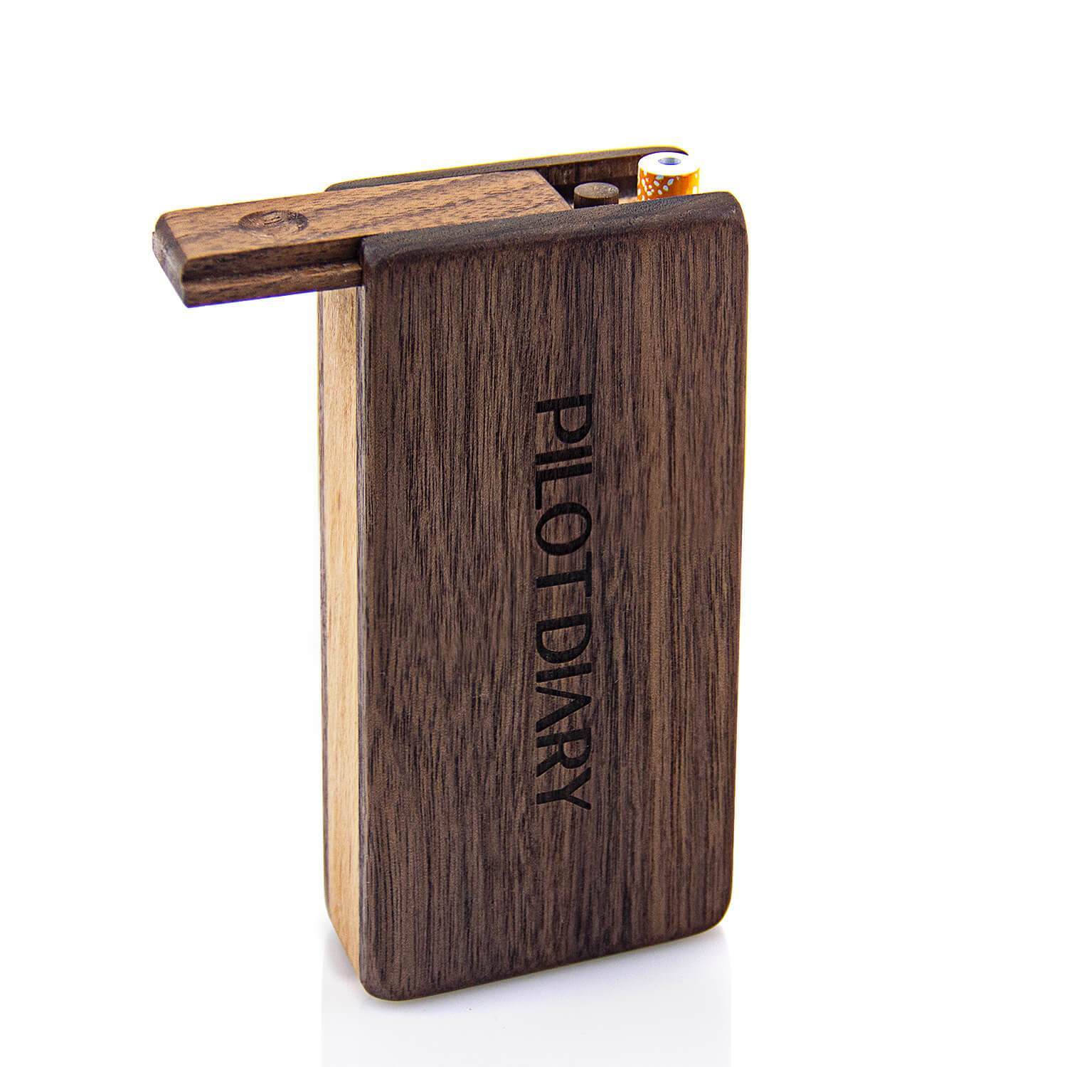 Wooden Magnetic Dugout - Discreet Smoker