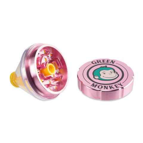 Green Monkey Grinder - Patas 2pc - 50mm - Discreet Smoker
