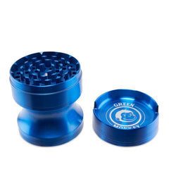 Green Monkey Grinder - Chacma 4pc with Ashtray - 63mm - Discreet Smoker