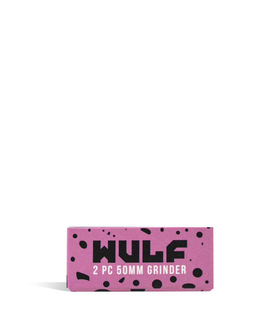 Wulf Mods 2pc 50mm Spatter Grinder - Discreet Smoker