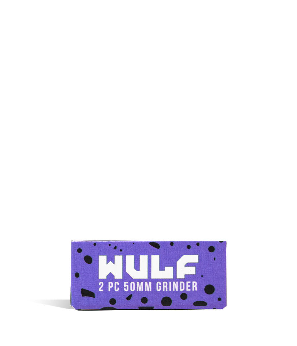 Wulf Mods 2pc 50mm Spatter Grinder - Discreet Smoker