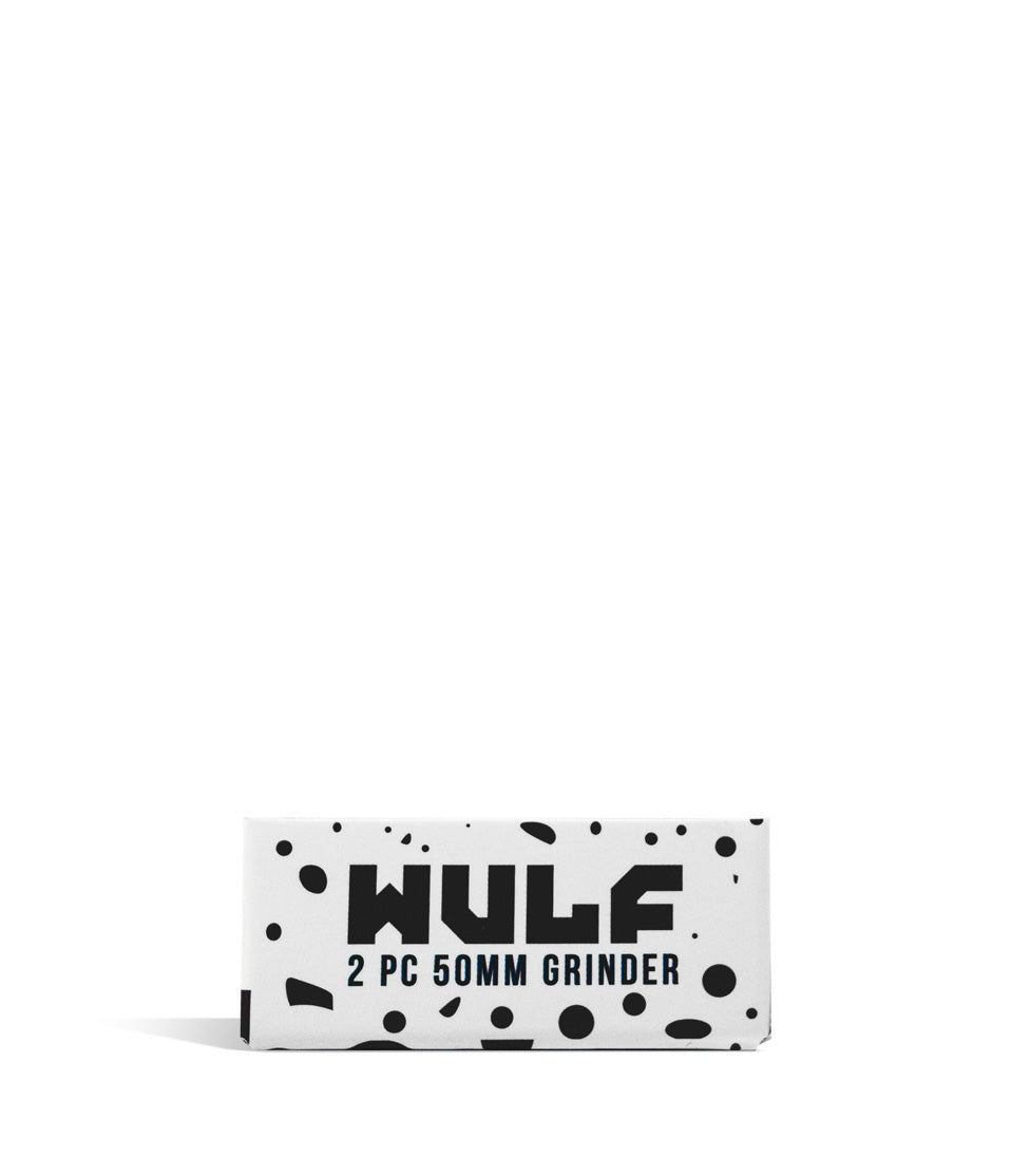 Wulf Mods 2pc 50mm Spatter Grinder - Discreet Smoker