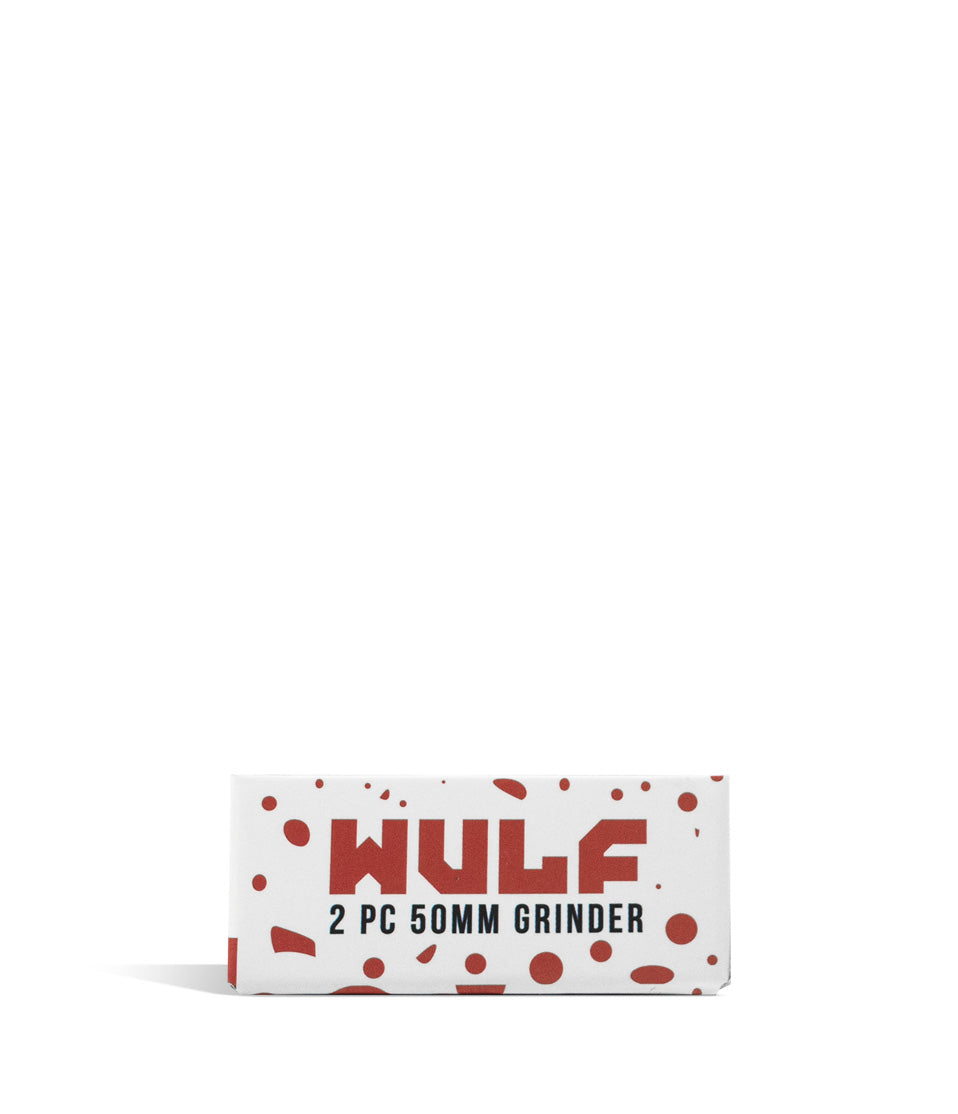 Wulf Mods 2pc 50mm Spatter Grinder - Discreet Smoker