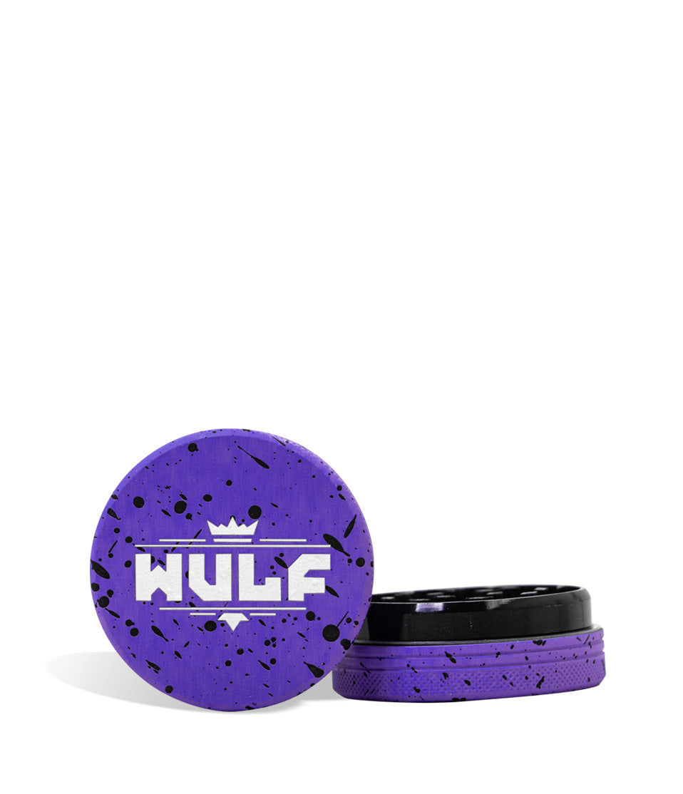 Wulf Mods 2pc 50mm Spatter Grinder - Discreet Smoker