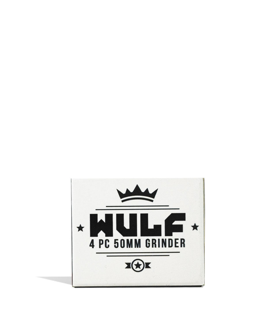 Wulf Mods 4pc 50mm Spatter Grinder - Discreet Smoker