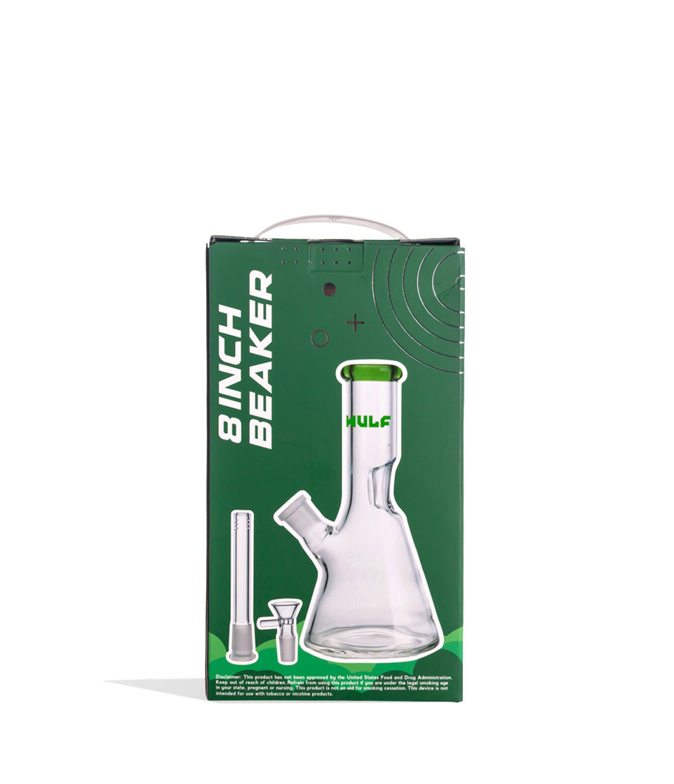 Wulf Mods 5mm 8inch Beaker Water Pipe - Discreet Smoker