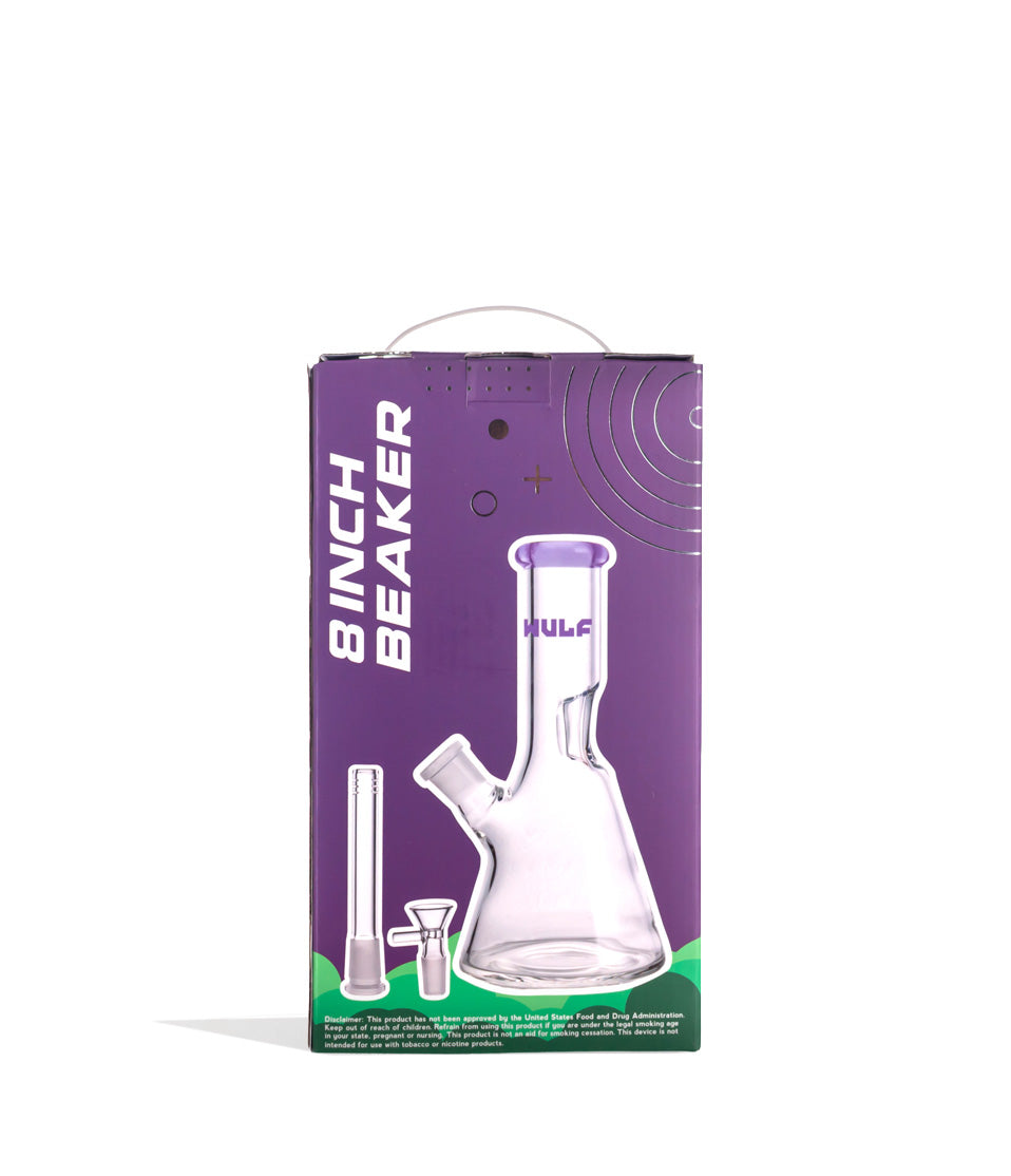 Wulf Mods 5mm 8inch Beaker Water Pipe - Discreet Smoker