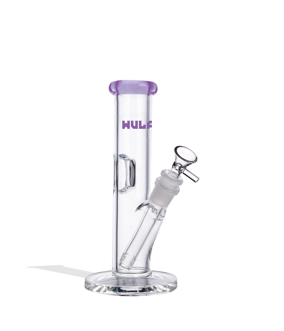 Wulf Mods 5mm 8inch Straight Water Pipe - Discreet Smoker