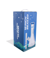 Wulf Mods 7mm 12inch Beaker Water Pipe - Discreet Smoker