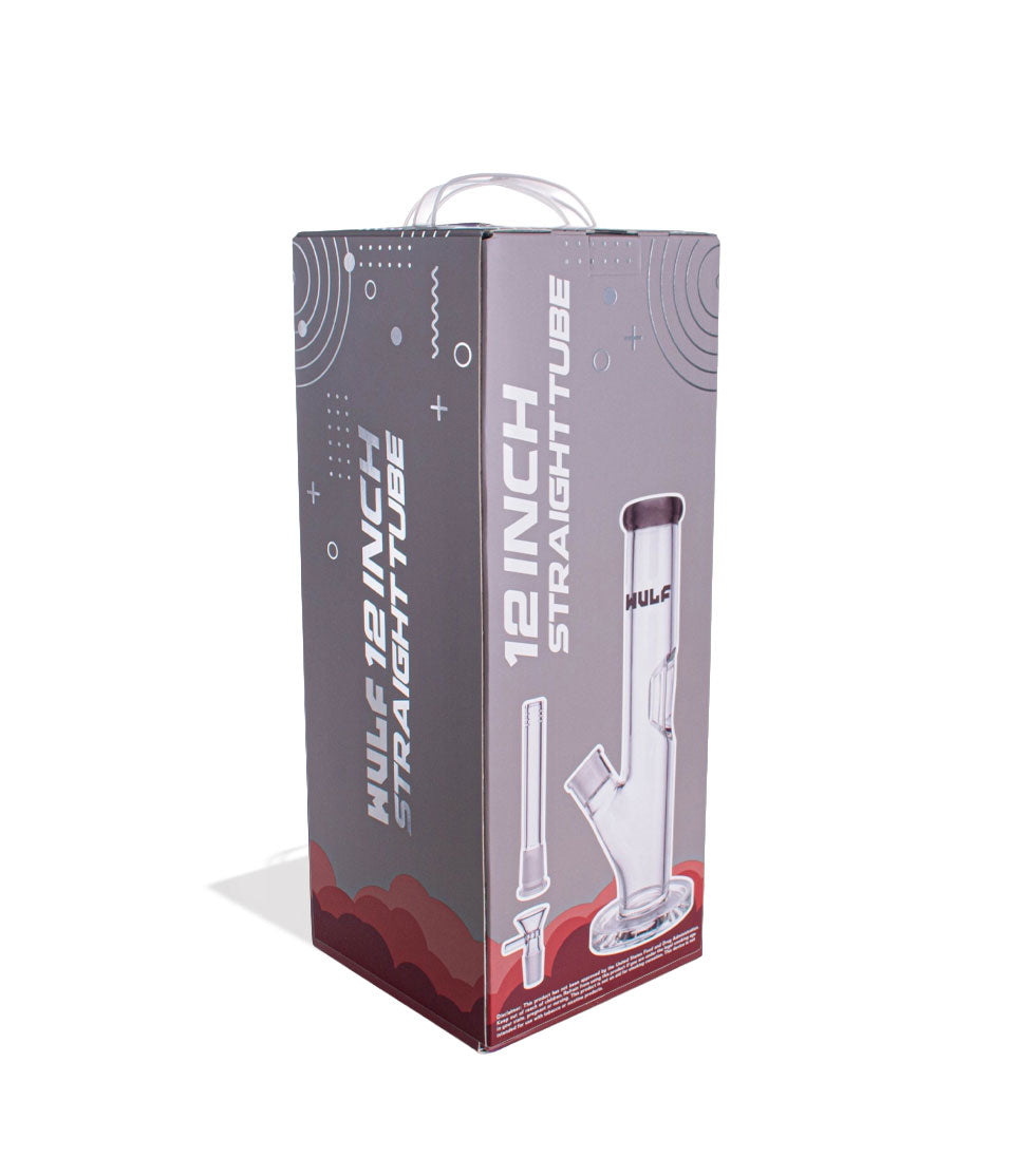 Wulf Mods 7mm 12inch Straight Water Pipe - Discreet Smoker