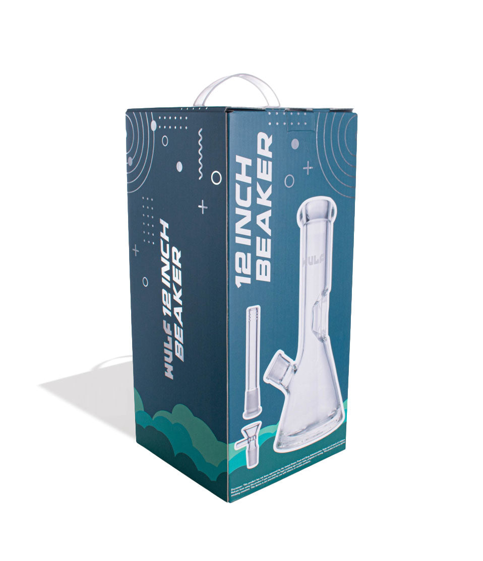 Wulf Mods 9mm 12inch Beaker Water Pipe - Discreet Smoker