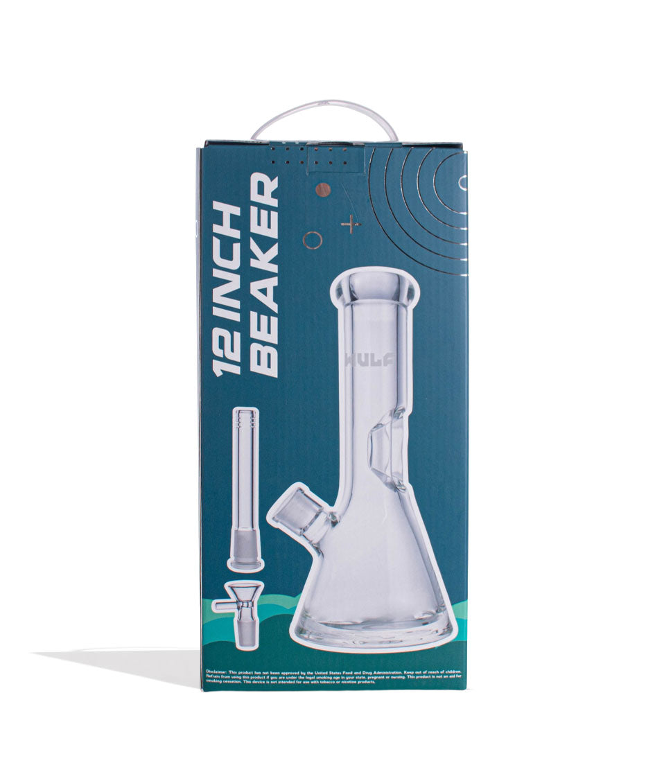 Wulf Mods 9mm 12inch Beaker Water Pipe - Discreet Smoker