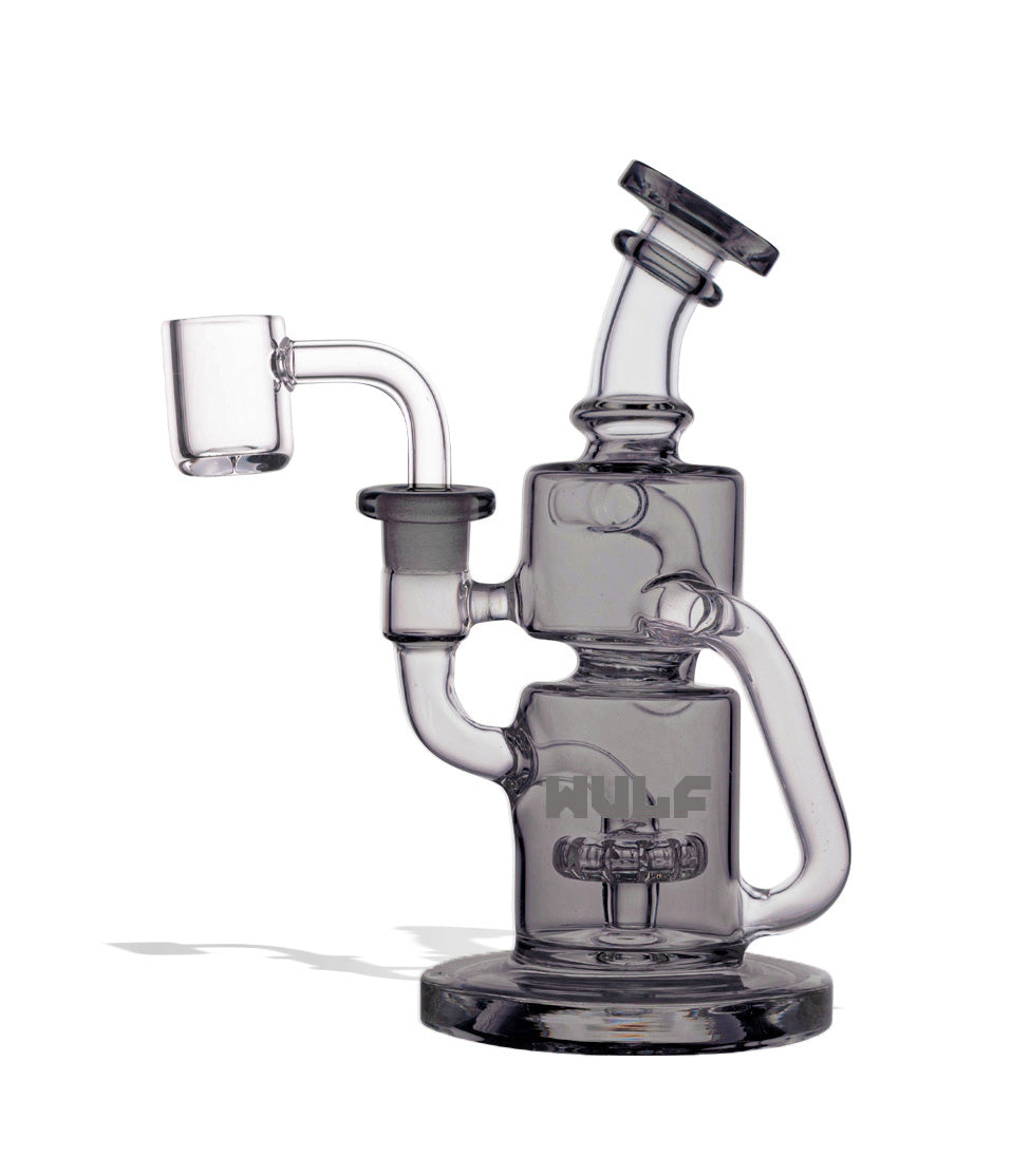 Wulf Mods Alpha 14mm Dab Rig with Quartz Banger - Discreet Smoker