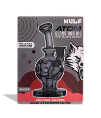 Wulf Mods Atom 14mm Dab Rig with Quartz Banger - Discreet Smoker