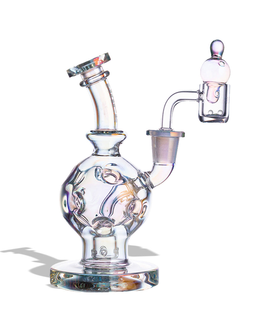 Wulf Mods Atom 14mm Dab Rig with Quartz Banger - Discreet Smoker