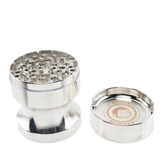 Green Monkey Grinder - Chacma 4pc with Ashtray - 63mm - Discreet Smoker