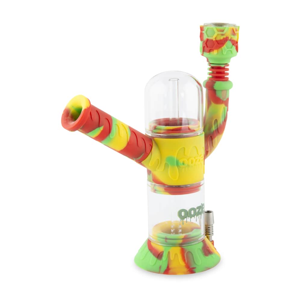 Ooze Cranium Silicone 4-in-1 Hybrid Water Pipe - Discreet Smoker