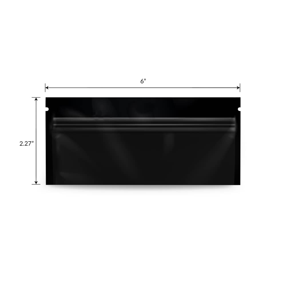 Loud Lock Pre Roll Mylar Smell Proof Vacuum Seal Bags - 1,000 Count - Discreet Smoker