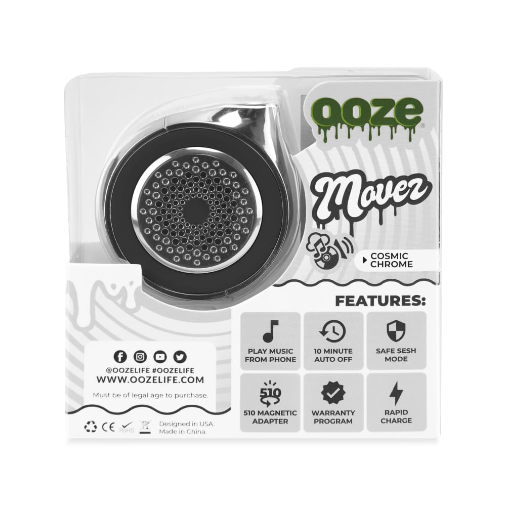 Ooze Movez Wireless Speaker 510 Vape Battery - Discreet Smoker