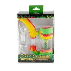 Ooze Stack Pipe Silicone Bubbler - Discreet Smoker
