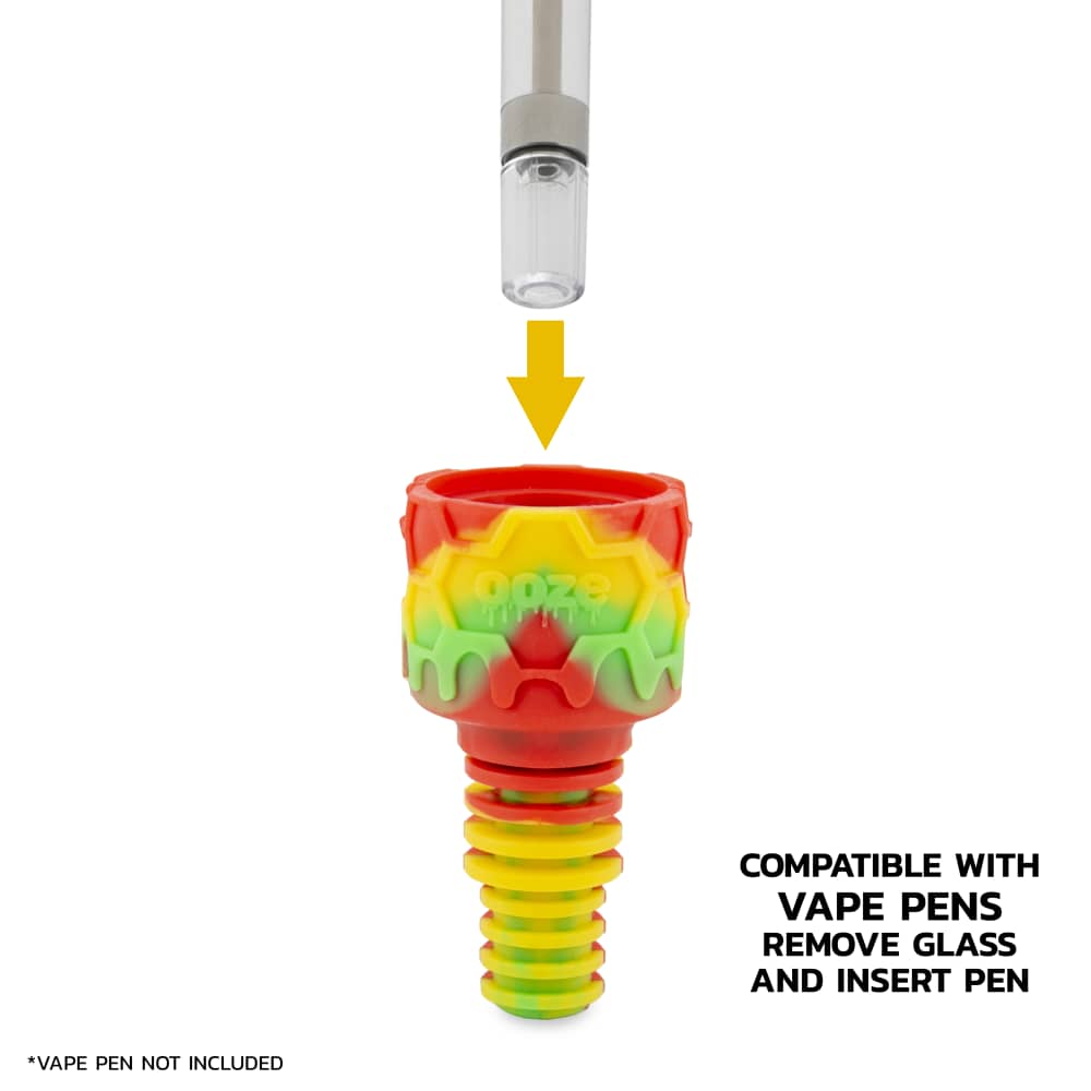 Ooze Cranium Silicone 4-in-1 Hybrid Water Pipe - Discreet Smoker