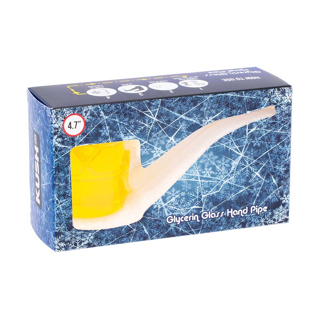GLYCERIN SHERLOCK HAND PIPE - Discreet Smoker