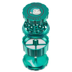 Green Monkey Grinder - Javan 4pc - 63mm - Discreet Smoker
