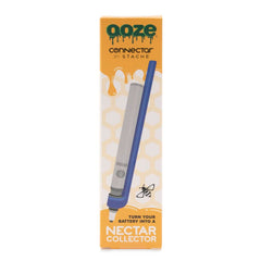 Ooze x Stache ConNectar - 510 Thread Dab Straw Vape Pen Attachment - Discreet Smoker