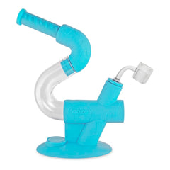 Ooze Swerve Silicone Water Pipe - Discreet Smoker