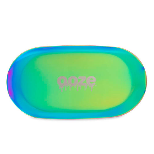 Ooze Rolling Tray - Metal - Large - Discreet Smoker