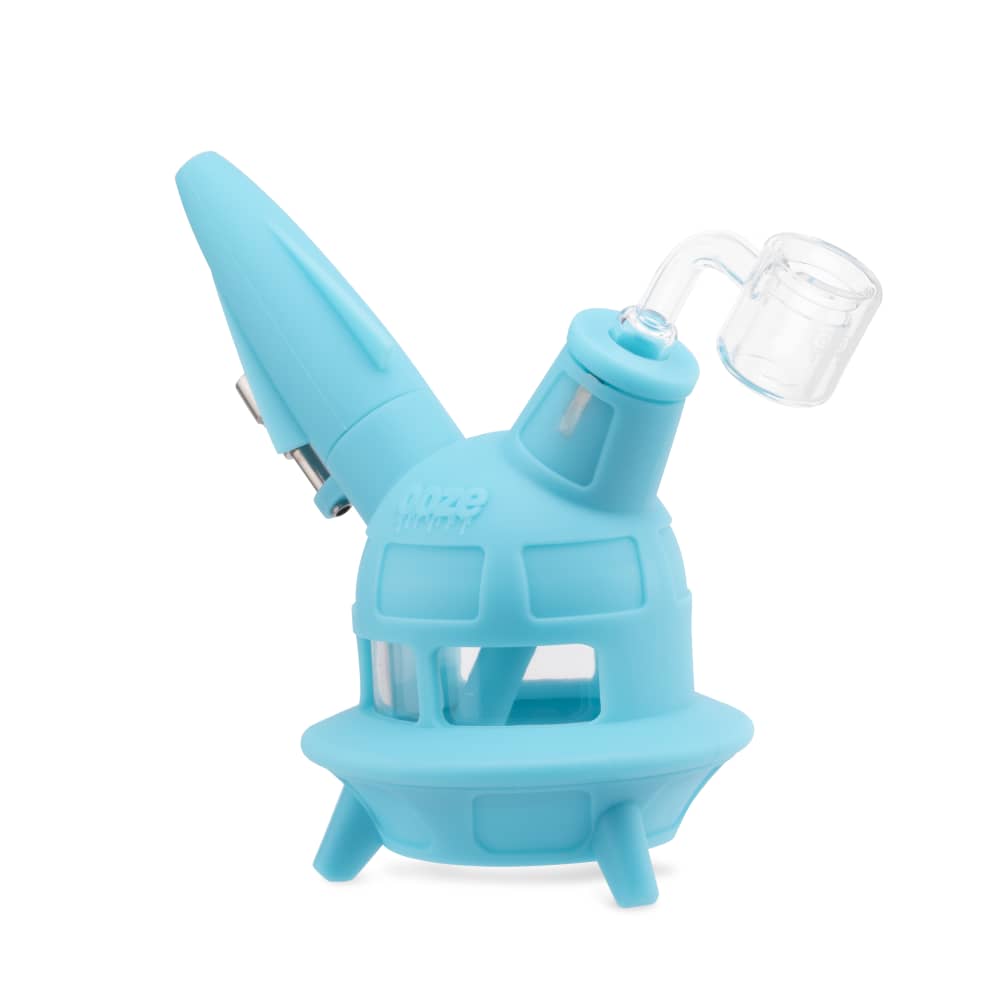 Ooze UFO Silicone Water Pipe - Discreet Smoker