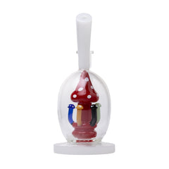Human Grade Mushroom Globe Glass Rig - Discreet Smoker