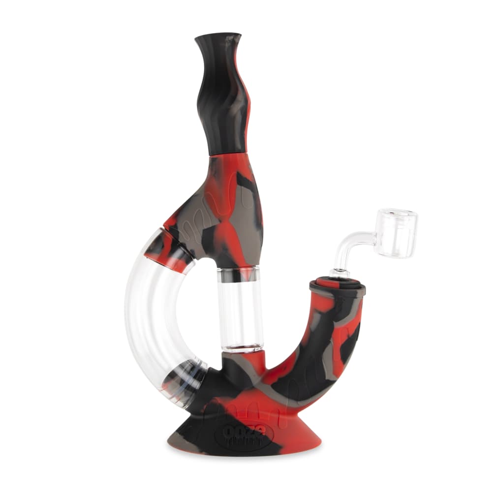 Ooze Echo Silicone Water Pipe - Discreet Smoker