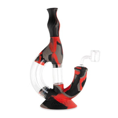 Ooze Echo Silicone Water Pipe - Discreet Smoker