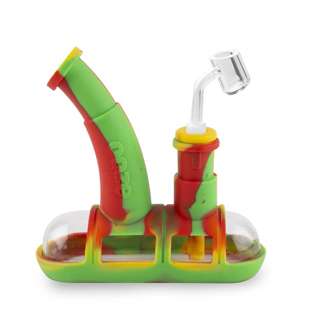 Ooze Steamboat Silicone Bubbler - Discreet Smoker