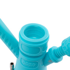 Ooze Hyborg Silicone Glass 4-in-1 Hybrid Water Pipe and Nectar Collector - Discreet Smoker