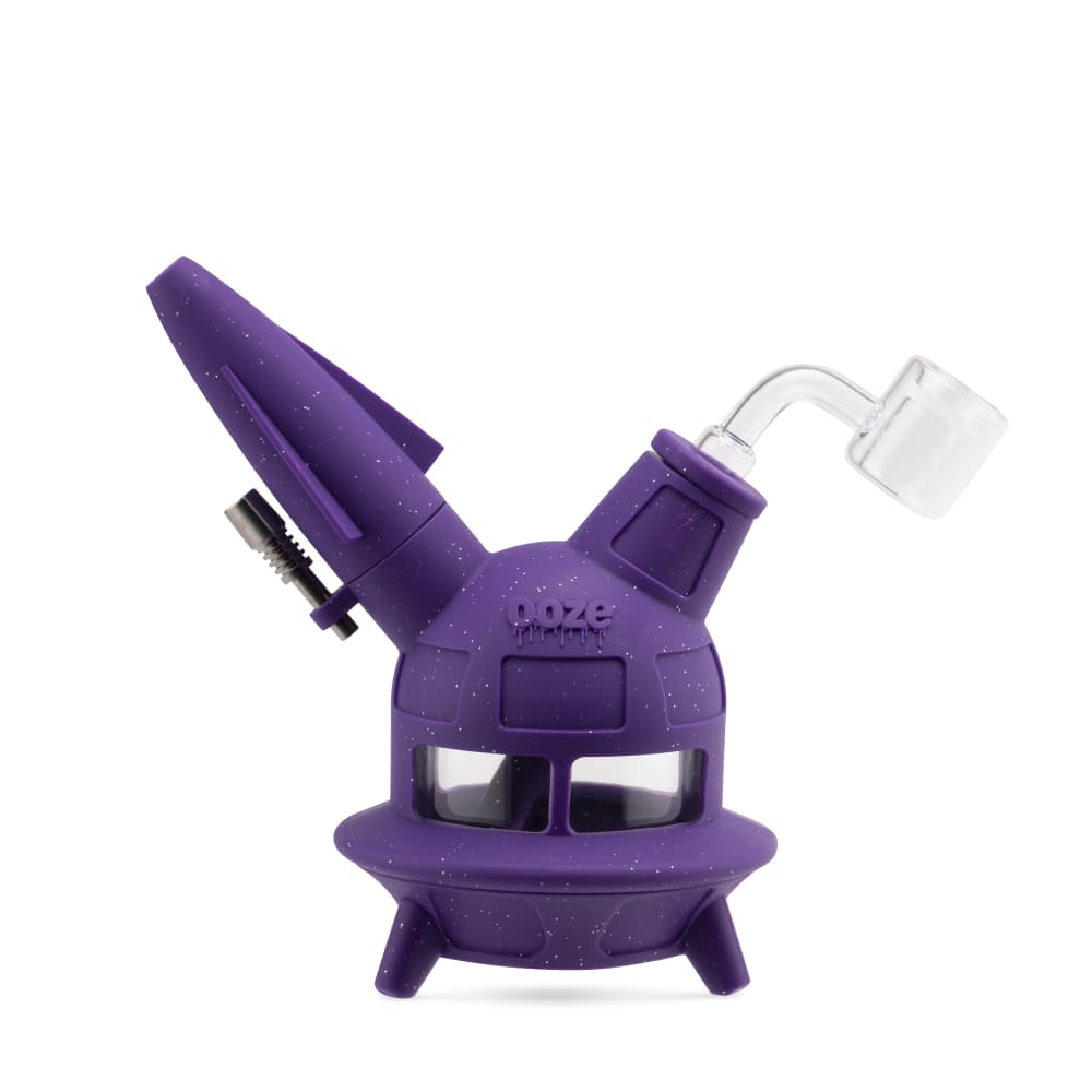 Ooze UFO Silicone Water Pipe - Discreet Smoker